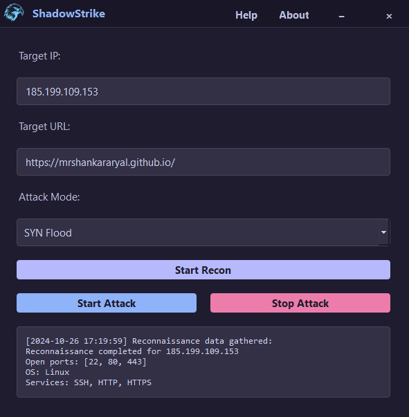 ShadowStrike Project 2